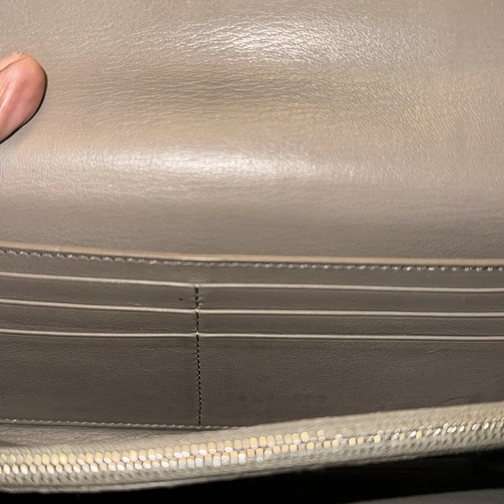 Celine Pink Drummed Leather Large Multifunction Flap Wallet NWT - Picture 14 of 17